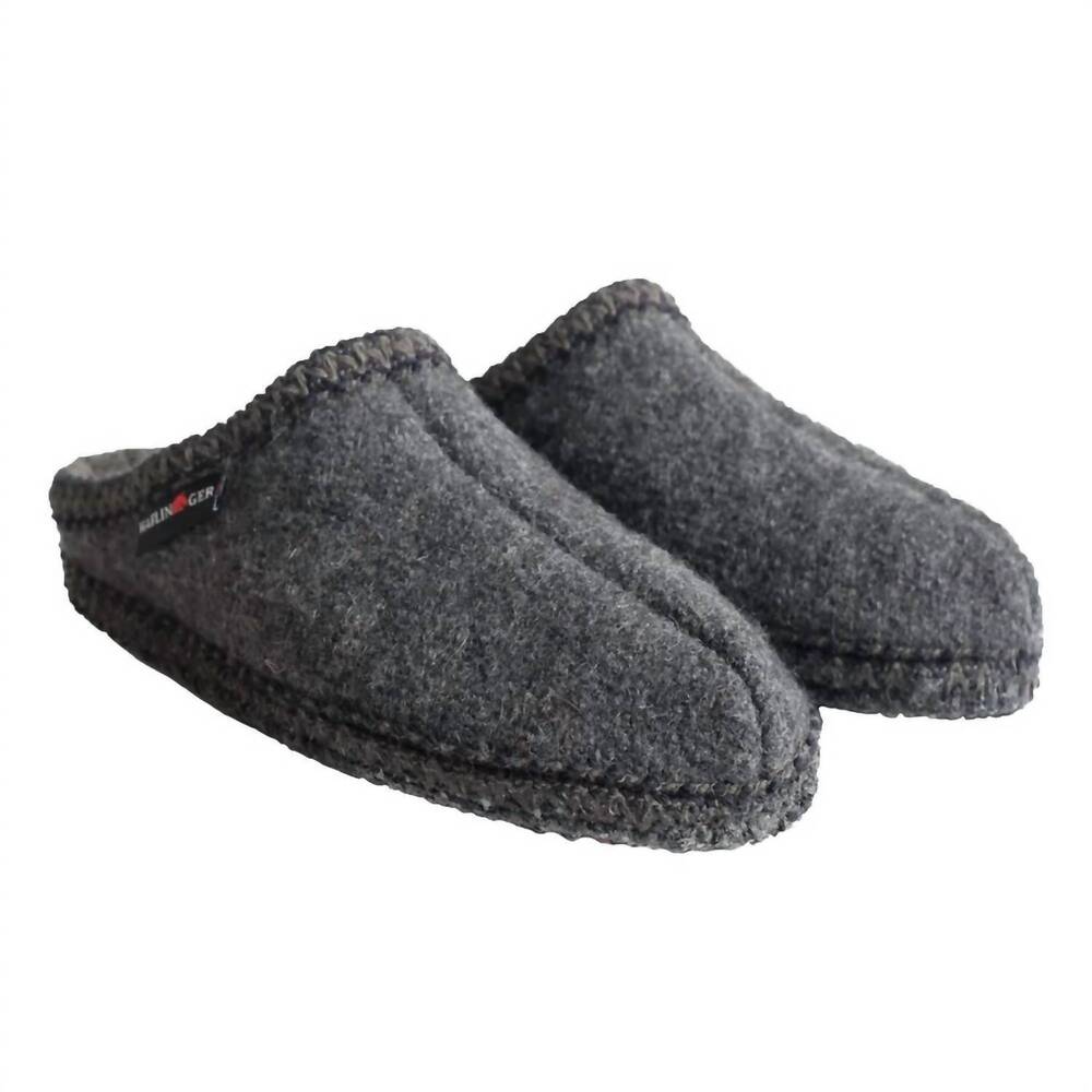 NEW HAFLINGER unisex - as slippers in grey